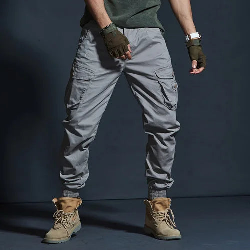 Baggy Techwear Cargo Pants – Multi-Pocket Streetwear