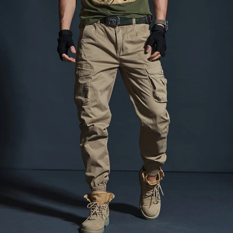 Baggy Techwear Cargo Pants – Multi-Pocket Streetwear