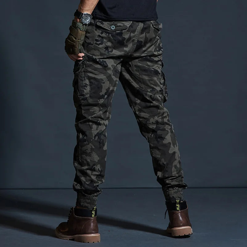 Baggy Techwear Cargo Pants – Multi-Pocket Streetwear
