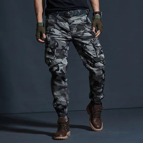 Baggy Techwear Cargo Pants – Multi-Pocket Streetwear