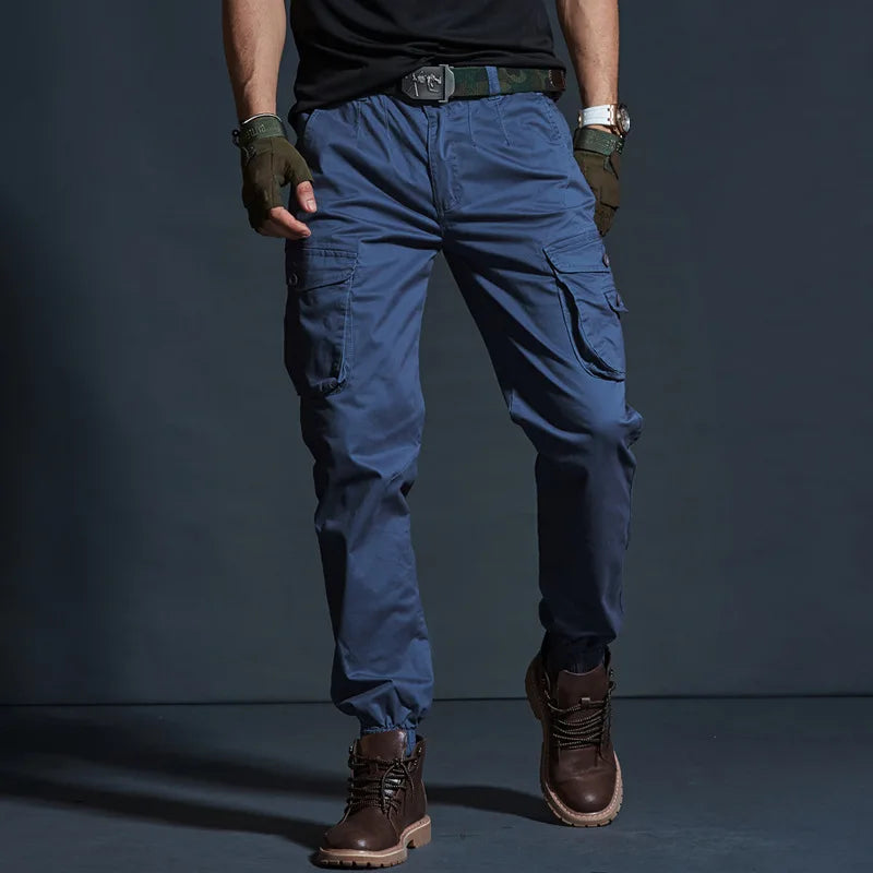 Baggy Techwear Cargo Pants – Multi-Pocket Streetwear
