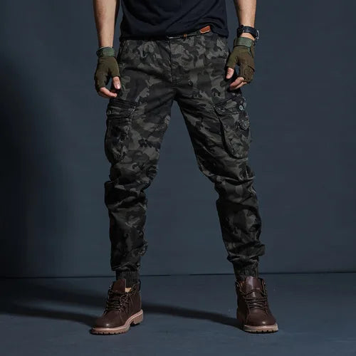Baggy Techwear Cargo Pants – Multi-Pocket Streetwear