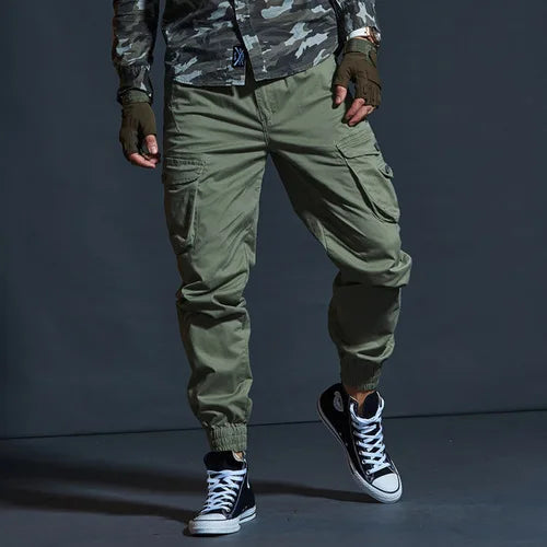 Baggy Techwear Cargo Pants – Multi-Pocket Streetwear