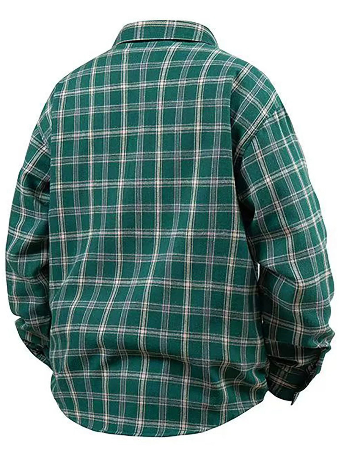 Plaid Flannel Shacket – Oversized Fall Overshirt