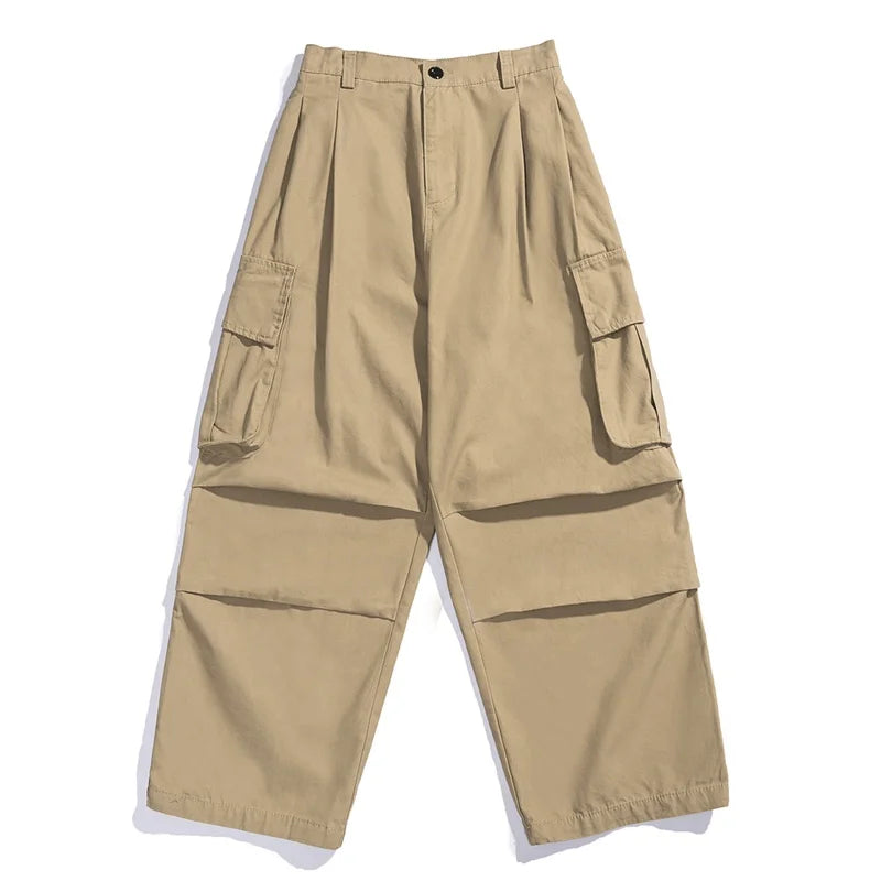 Men's Baggy Cargo Pants - Skate Hip Hop Streetwear