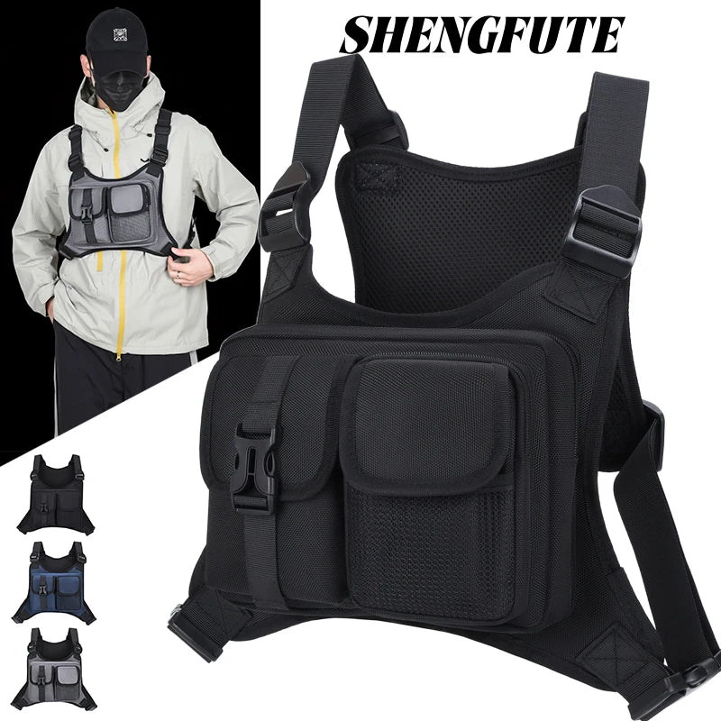 Tactical Chest Rig Bag - Streetwear Harness Vest