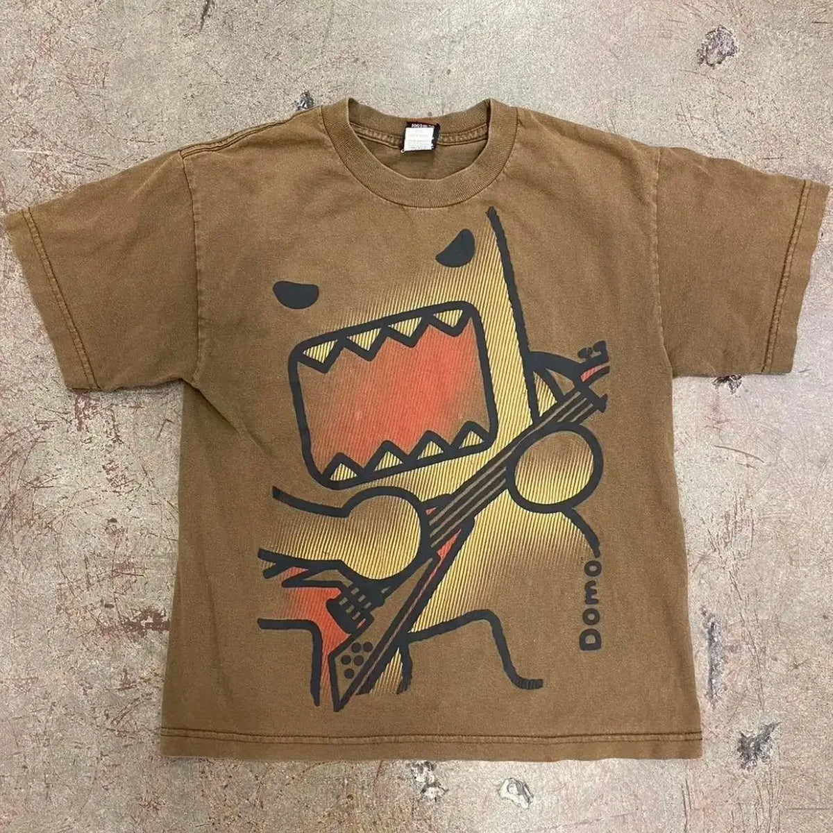 Women's Kawaii Domo Graphic Oversized Tee – Y2K Streetwear