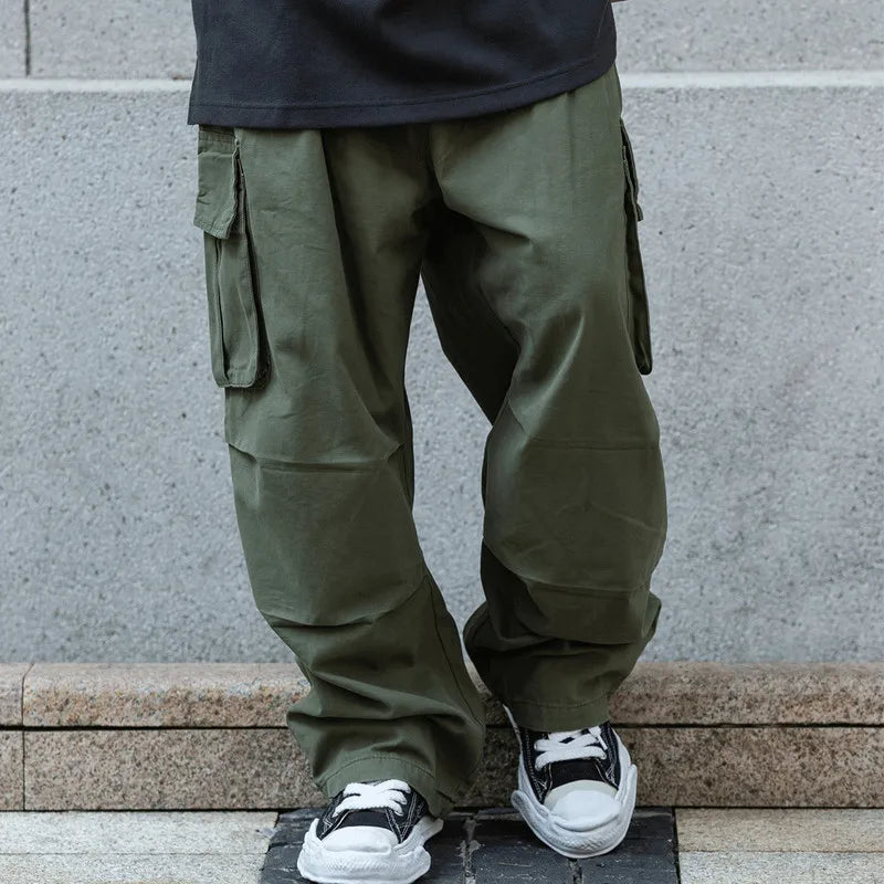 Men's Baggy Cargo Pants - Skate Hip Hop Streetwear