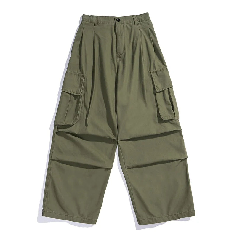 Men's Baggy Cargo Pants - Skate Hip Hop Streetwear