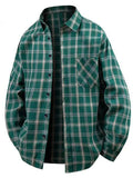 Plaid Flannel Shacket – Oversized Fall Overshirt