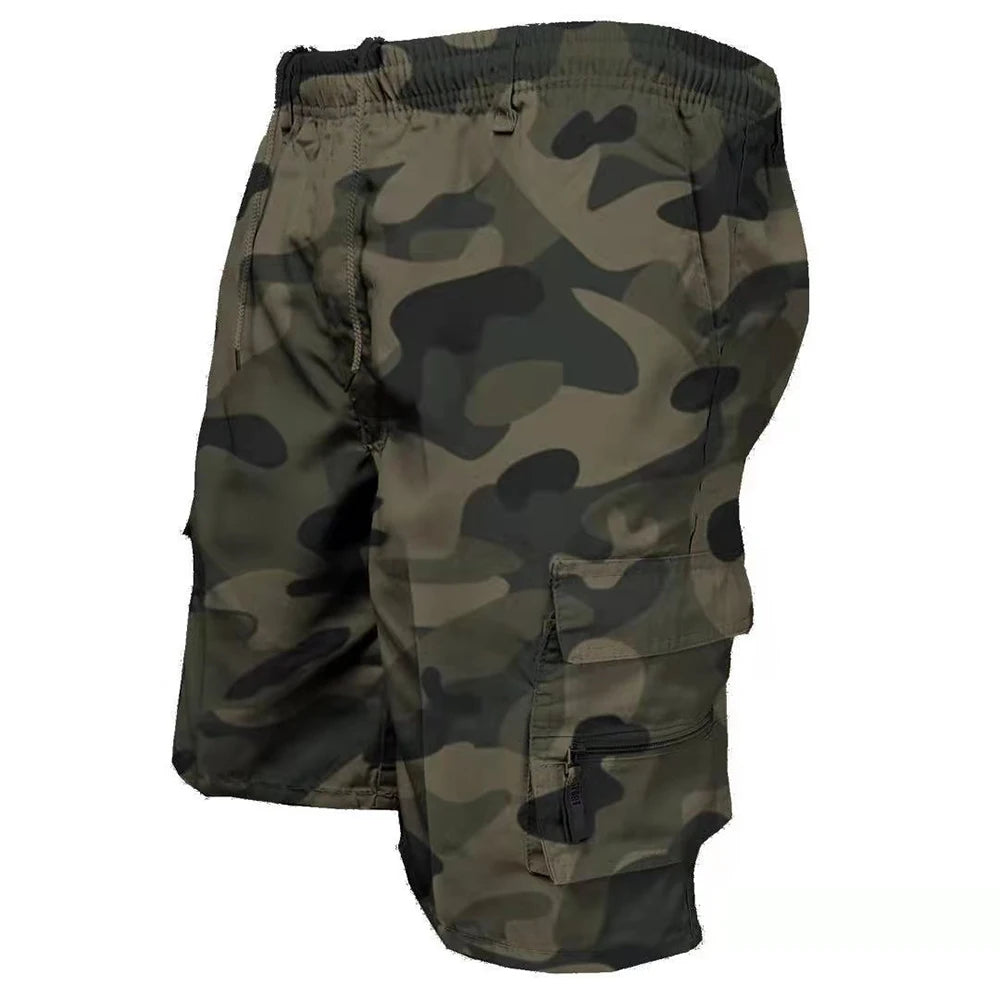 Tactical Cargo Shorts – Multi-Pocket Streetwear