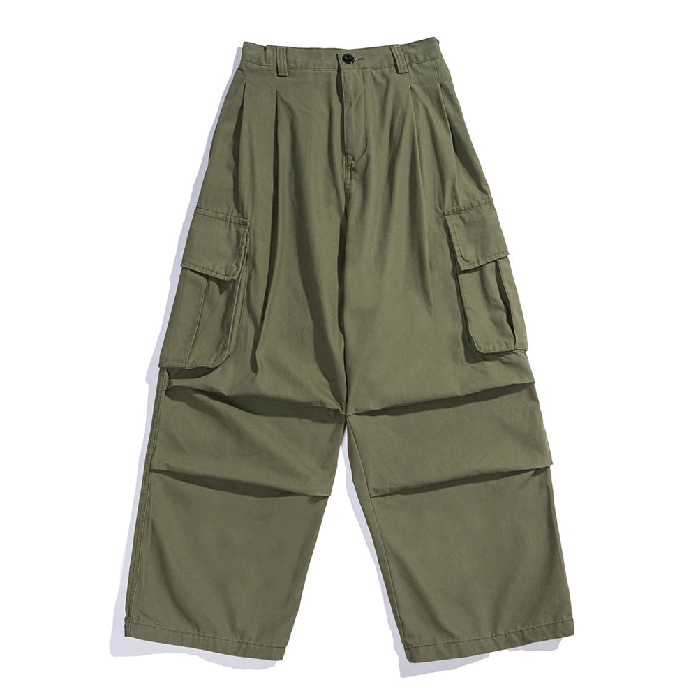 Men's Baggy Cargo Pants - Skate Hip Hop Streetwear