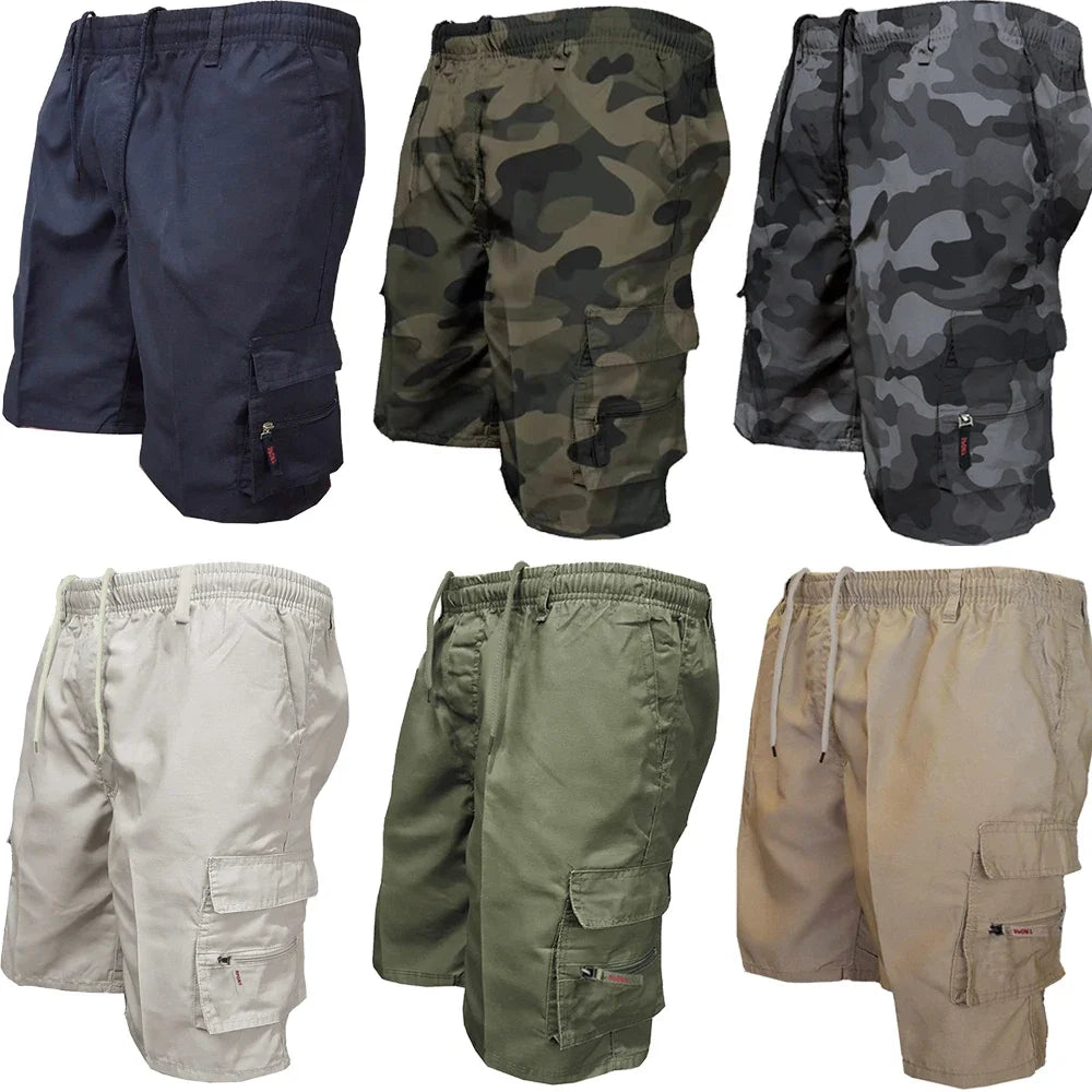 Tactical Cargo Shorts – Multi-Pocket Streetwear