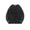 Vintage Wash Oversized Long Sleeve Tee – Streetwear
