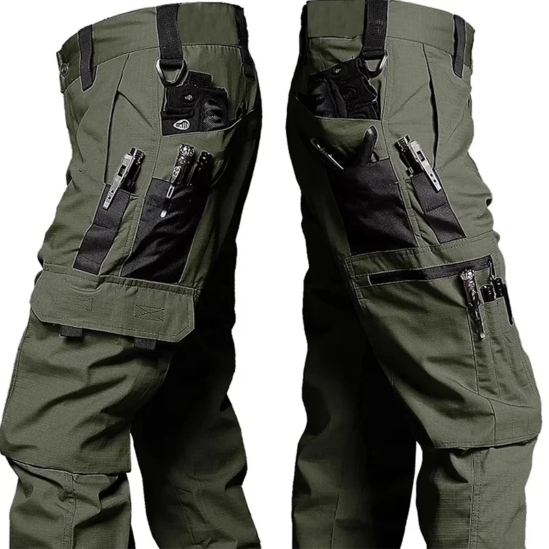 Tactical Work Cargo Pants – Multi-Pocket Streetwear