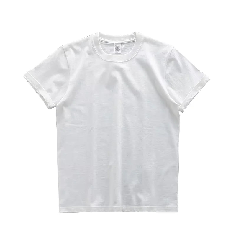 Minimalist Line Art T-Shirt – White Oversized Tee