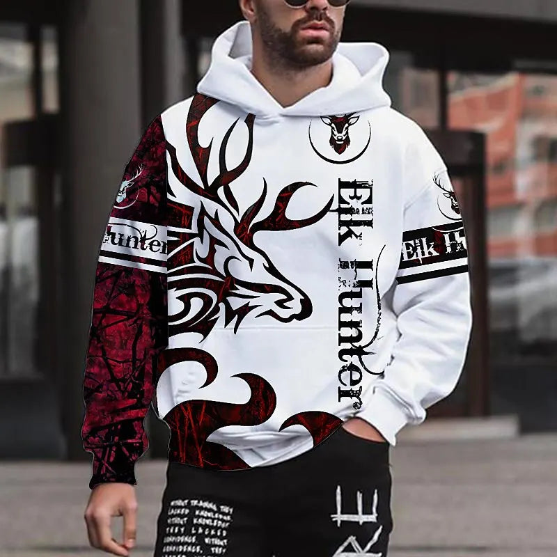Japanese Dragon Graphic Hoodie - 3D Print Pullover