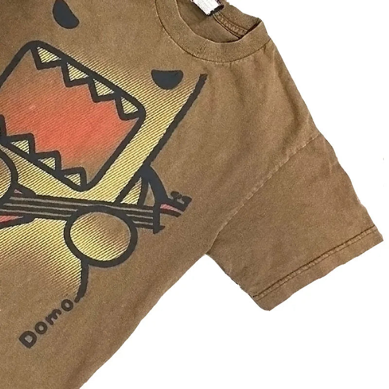 Women's Kawaii Domo Graphic Oversized Tee – Y2K Streetwear