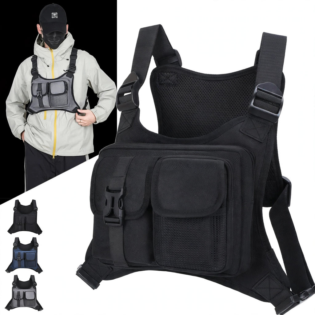 Tactical Chest Rig Bag - Streetwear Harness Vest